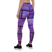 Load image into Gallery viewer, Purple Brick Leggings
