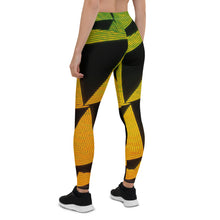 Load image into Gallery viewer, Black &amp; Yellow Leggings
