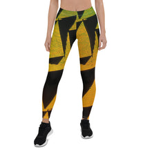 Load image into Gallery viewer, Black &amp; Yellow Leggings
