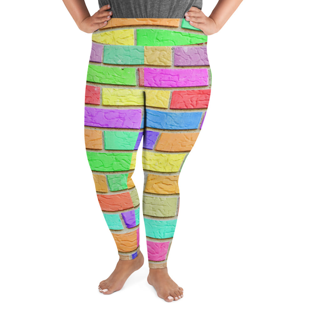 Colorful Brick Leggings