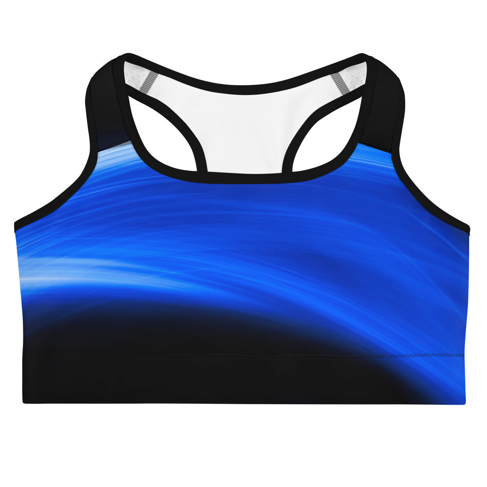 Ultra Blue/Black Sports bra