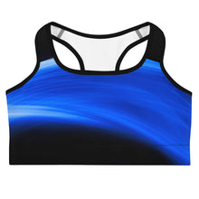 将图片加载到图库查看器，Ultra Blue/Black Sports bra
