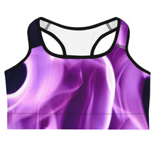 将图片加载到图库查看器，Purple Flame Sports bra
