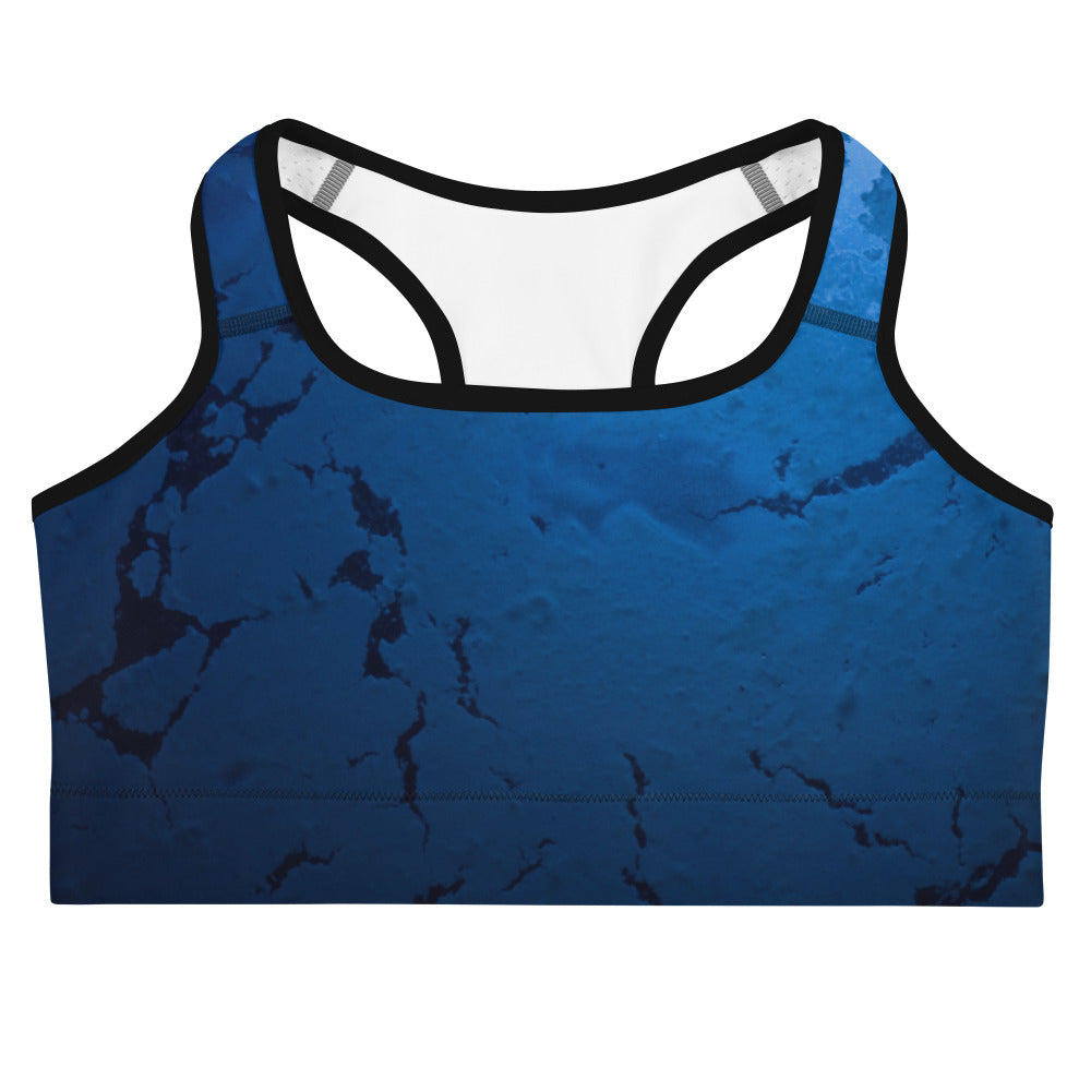 Stone Blue Sports bra