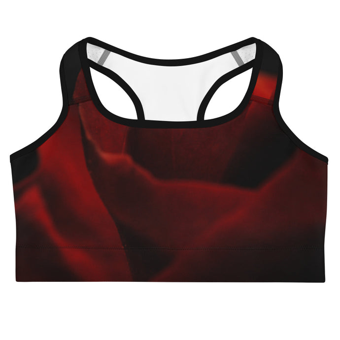 Rose Red Sports bra