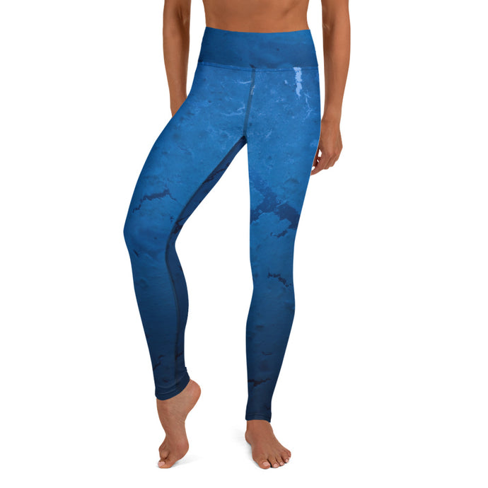 Stone Blue Yoga Leggings