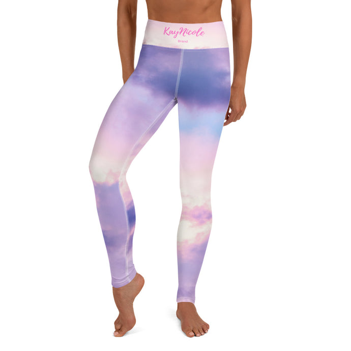 Sky Pink Yoga Leggings