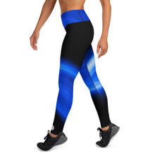 将图片加载到图库查看器，Ultra Blue/Black Yoga Leggings
